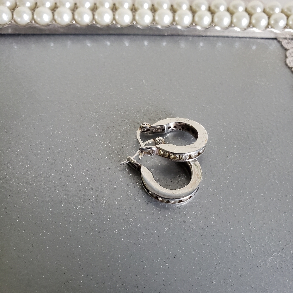 Silpada RAY OF LIGHT Hoop Earrings